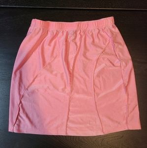 *free with bundles of 3 or more items* supre cute pink stretch skirt with seams